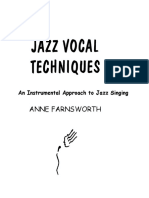 Jazz Vocal Techniques
