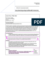 Standard 3 - Literacy Lesson Plan