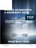 Creare Un'Aggiunta a Microsoft Excel