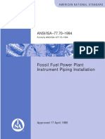 Fossil Fuel Power Plant Instrument Piping InstallationS - 7770
