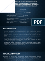 Analisa Sebaran Air Tanah Menggunakan Inversi Robust Constrain.