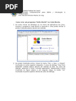 Como Criar Projeto Code Blocks