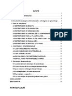 Estrategias y Tecnicas de Aprendizaje