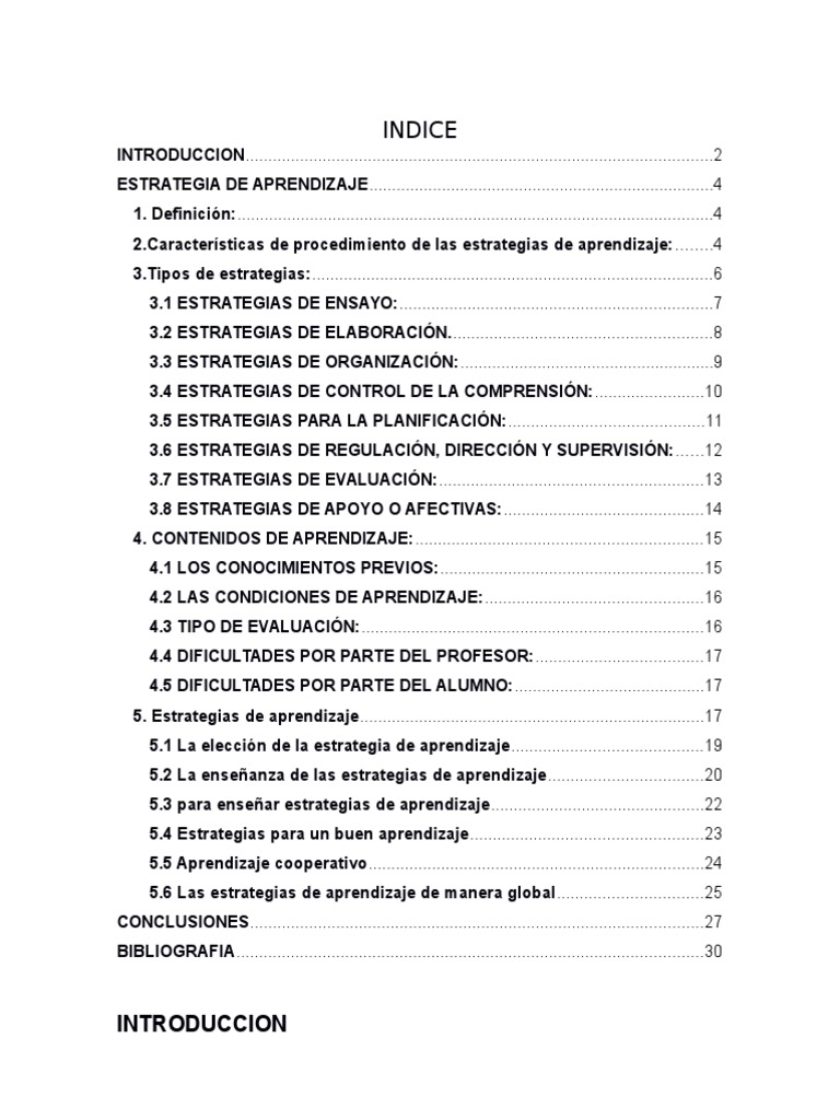 Estrategias y Técnicas de Aprendizaje | PDF | Habilidades de estudio ...