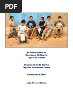 An introduction to Moroccan children’s toys and games