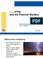 Suffering and The Paschal Mystery