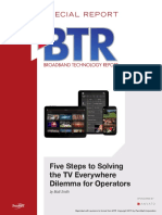 5 Steps To Solving The TV Everywhere Dilemma For Operators - Whitepaper