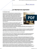 Página_12 __ El País __ Mucho Más Que Libertad de Expresión
