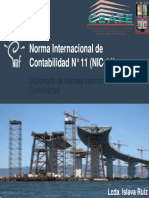 NIC 11 ISR Contrato de Construccion