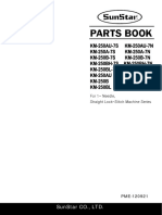 KM250 - Lista de Peças - INGLÊS PDF