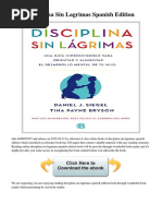 Disciplina Sin Lagrimas Spanish Edition