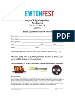 Newtonfest BBQ Contest