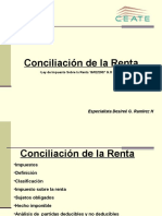 Conciliacion de La Renta