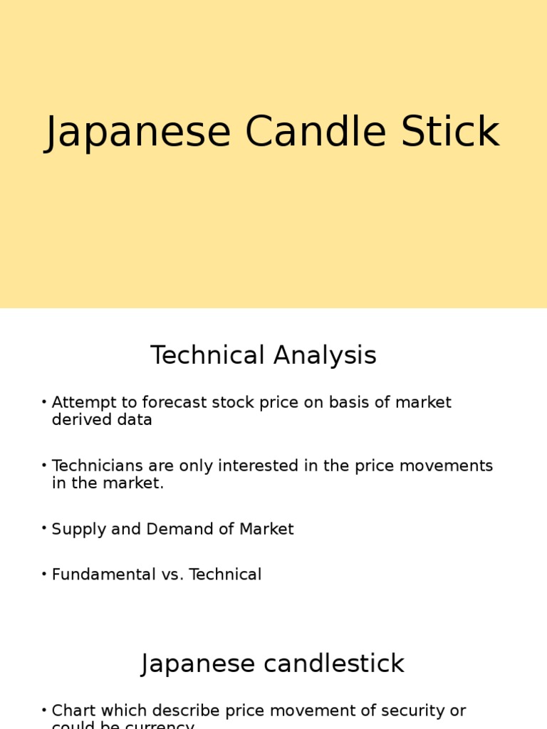 Basic Japanese Candlestick Patterns PDF Market Trend Economic Institutions