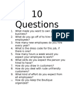 10 Questions