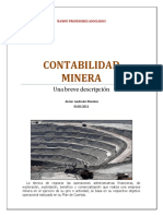 Contabilidad Minera - Una Breve Descripción