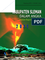 Sleman Dalam Angka 2011 PDF