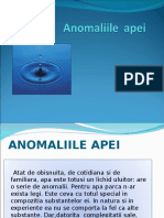 Anomaliile Apei
