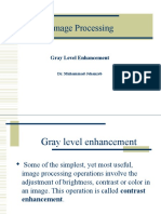 Digital Image Processing: Gray Level Enhancement