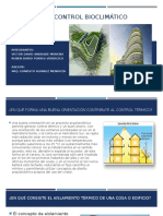 Exposicion Recursos de Control Bioclimático