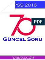 70 Güncel Soru