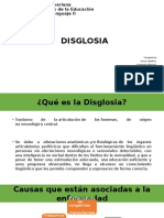 DISGLOSIAS