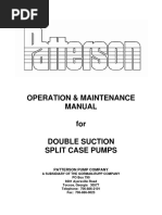 Operation & Maintenance Manual For End Suction Type Pumps: Patterson ...