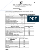 Anexo 10 - Dimensionamento de Vias