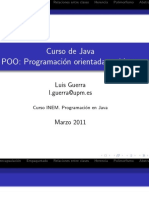 Programación Orientada a Objetos. Curso de Java. INEM