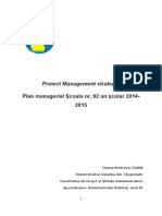 Proiect Management Strategic