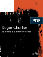 Roger Chartier La Historia o La Lectura Del Tiempo PDF