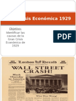 Gran Crisis Economica 1929