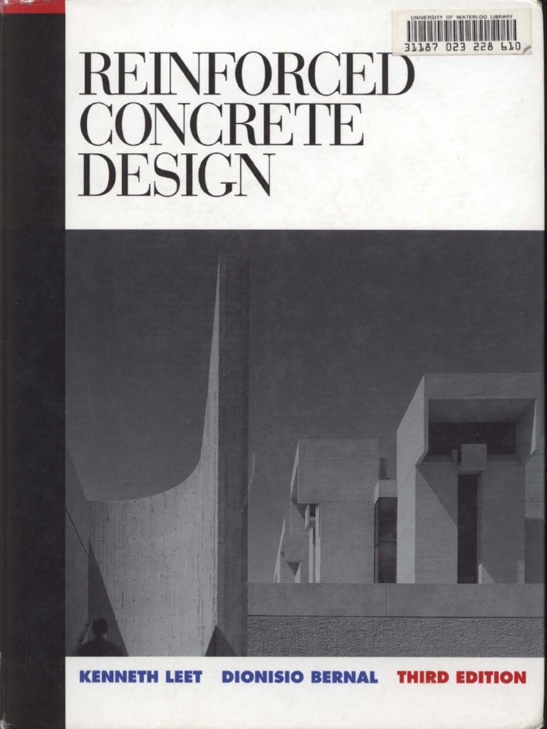 Reinforced Concrete Design, 3rd Ed,Leet