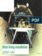 Brick Lining Installation 