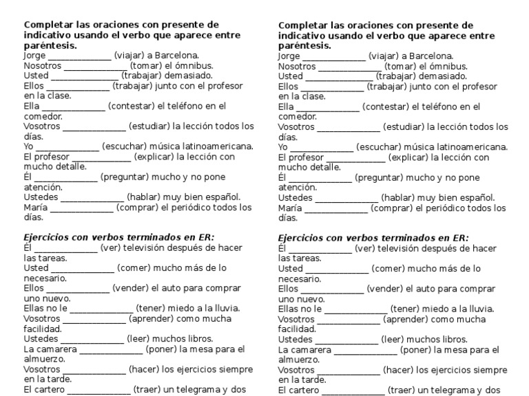 ejercicios-verbos-regulares-espanol-ar-er-ir