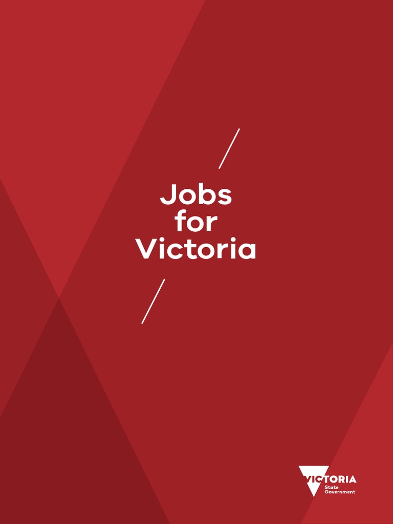 Jobs For Victoria Victoria Australia Renewable Energy