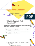 subject-verb agreement esol period 1
