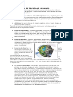 Clasificación de Recursos Humanos