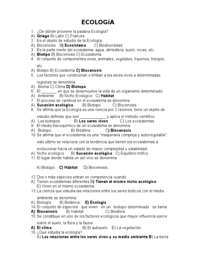 Fundamentos de Ecología y Ecosistemas | PDF | Ecología | Ecosistema