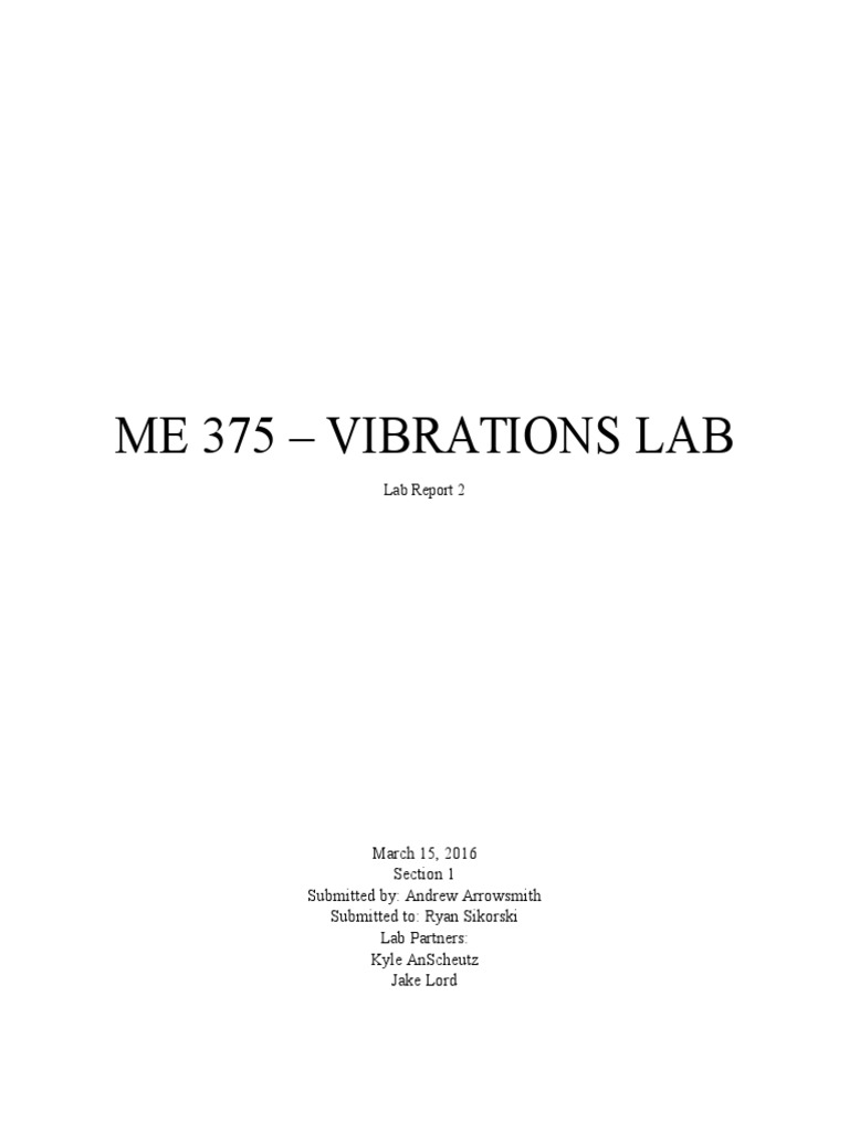 375 Lab Report 2 Pdf Spectral Density Amplitude