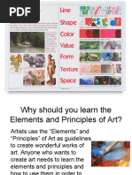 7th Grade Elements of Art and Principles of Design 2010