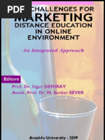 Download The Challenges for Marketing Distance Education in Online Environments by Dogan Tuncer SN31056013 doc pdf