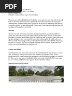 Analysis Memo Report