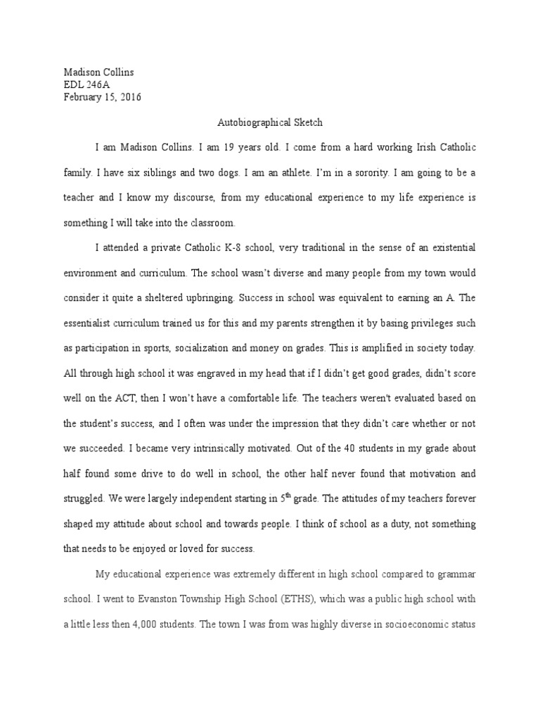 autobiographical-sketch-secondary-school-teachers