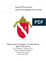 ManualDiocesanoParaEntrenadoresParroquialesdeLectoresI