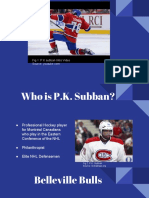 Fig 1. P.K Subban Intro Video