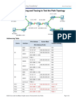 CCNA A Spring 2016 8.3.2.6 Packet Tracer - Pinging and Tracing to Test the Path Instructions IG