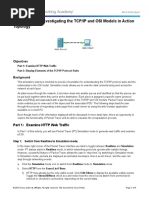 Download CCNA A Spring 2016 3246 Packet Tracer - Investigating the TCP-IP and OSI Models in Action Instructions IG by Jame Chan SN310566965 doc pdf