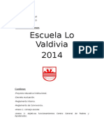 Proyecto Educativo Institucional 2015