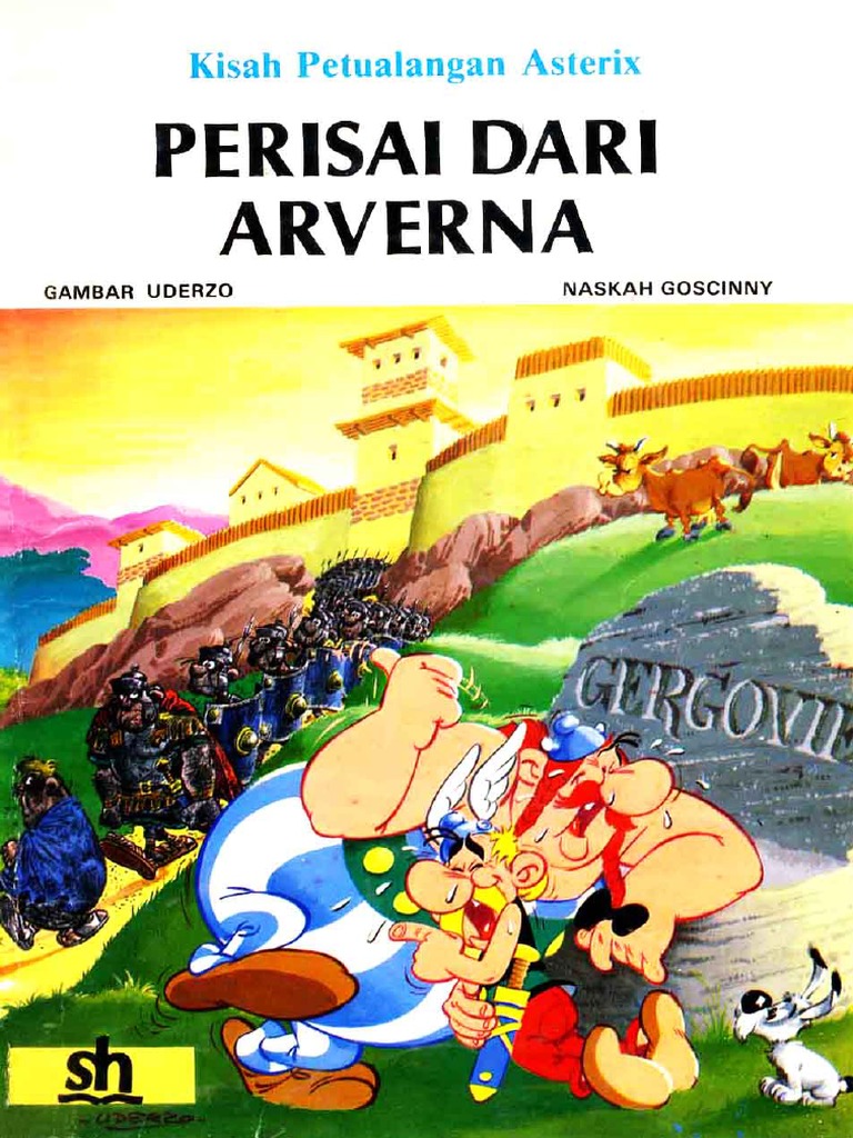asterix dan perisai dari arverna